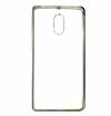 Θήκη TPU Σιλικόνης Διάφανη με Frame Μαύρο for Nokia 6 (oem)