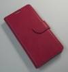 Leather Wallet/Case for Alcatel One Touch Idol (OT-6030D) Magenta (OEM)