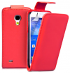 Samsung Galaxy S4 mini i9190 Δερμάτινη Θήκη Κόκκινο Flip SGS4I9190LFCR OEM