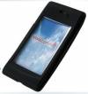 BLACK SILICONE CASE  FOR  SONY  ERICSSON  vivaz pro u8i