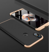 Bakeey™ Full Body Hard PC Case 360° Xiaomi Mi A2 /Xiaomi Mi 6X Gold/Black