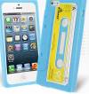 iPhone5 θήκη σιλικόνης Κασέτα Γαλάζιο iPhone5 θήκη σιλικόνης Κασέτα Γαλάζιο