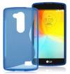 LG L Fino D290N/L Fino Dual D295 - Θήκη TPU Gel S-Line Μπλέ (OEM) LG L Fino D290N/L Fino Dual D295 - Θήκη TPU Gel S-Line Μπλέ (OEM)