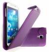 Samsung Galaxy S4 I9505 - Leather Flip Case Purple (OEM)