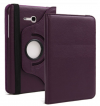 Leather Rotating Case for Samsung Galaxy Tab 3 Lite 7 Purple (OEM)