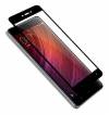 Full Cover Screen Protector Tempered Glass for Xiaomi Redmi Note 4 Black (OEM)