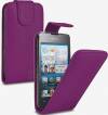 Huawei Ascend Y300 Leather Case Flip Purple OEM Huawei Ascend Y300 Leather Case Flip Purple OEM