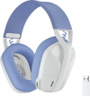 Logitech G435 Lightspeed Wireless Over Ear Gaming Headset with Bluetooth / USB connection White