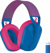 Logitech G435 Lightspeed Wireless Over Ear Gaming Headset with Bluetooth / USB connection Blue/Fuchsia Logitech G435 Lightspeed Wireless Over Ear Gaming Headset with Bluetooth / USB connection Blue/Fuchsia