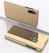 Clear View Case for Xiaomi Redmi  9c - Gold (OEM)