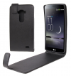 LG G Flex D955 - Leather Flip Case Black (ΟΕΜ)