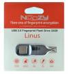 USB 2.0 Noozy Linus Flash Drive 32GB με Ασφάλεια Δακτυλικό Αποτύπωμα