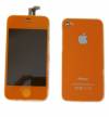 iPhone 4 LCD + Touch Screen + Frame Assembly + Home Button & Back Cover - Πορτοκαλί
