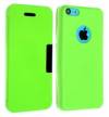 iPhone 5/5S - Δερμάτινη Θήκη Πορτοφόλι Με μαγνητικό Φλιπ Πράσινο (ΟΕΜ)