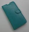 Leather Wallet Case for Microsoft Lumia 640 Turquoise (OEM)