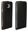 samsung Galaxy Note 5 - Leather Flip Case Slim Black (OEM)