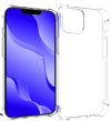 Transparent Silicone Case for iPhone 14 Pro 5G with Kickstand ring for base