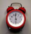 Table Alarm Clock Red (OEM)