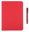 Element+Pen TAB-90R Foldable Leather Case + Pen for tablet 9 " Red