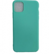 Matt Soft TPU Phone Case Cover for iPhone 11  (6.1)  AQUA (OEM)