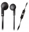 MELICONI MYSOUND SPEAK FLAT BLACK IN-EAR STEREO HEADSET (WITH MICROPHONE)