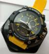 WATCH TWO MOVEMENT MD 1139-29 H-SHOCK ΜΕ ΚΙΤΡΙΝΟ ΧΡΩΜΑ ΛΟΥΡΑΚΙ