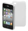 Άσπρη θήκη σιλικόνης για το iPhone 4G / 4S