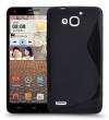 Huawei Honor 3X G750 -  TPU Gel Case S-Line Black (OEM)