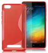 Xiaomi Mi 4i / Mi 4c - Tpu Gel Case S-Line Back Cover Red (OEM)