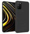 SILICONE CASE REAR BACK FOR Xiaomi Poco M3  black (OEM)