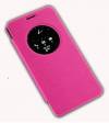 Case with Round window for time display And Back Cover Battery for Asus Zenfone 5 Magenta (OEM)