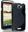 TPU Gel Case S-Line for HTC One X / One XL Black (OEM)