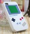 iPhone 4 / 4S Game Boy Retro Μαλακή Θήκη Σιλικόνης Λευκό (OEM)