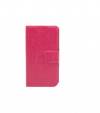 Lenovo A859 - Leather Stand Wallet  Case Magenta (OEM)