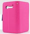 Leather Wallet/Case for Alcatel One Touch Pop C5 (OT-5036D) Pink (OEM)