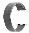 SENSO FOR APPLE WATCH 42mm-44mm REPLACEMENT STEEL MAGNETIC STRAP silver