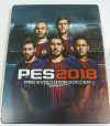 PS4 GAME - ΣΥΛΛΕΚΤΙΚΟ ΜΕΤΑΛΛΙΚΗ ΚΑΣΕΤΙΝΑ Pro Evolution Soccer 2018 PES 2018 (Αγγλικό) (MTX)