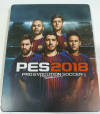 PS4 GAME - STEELBOOK Pro Evolution Soccer 2018 PES 2018 (English) (USED)