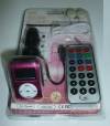 Car MP3 FM Transmitter Modulator 8 in 1 Magenta (OEM)