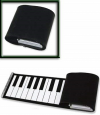 Piano Silicone Roll Up 61  Key - Black (OEM)