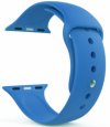 SENSO FOR APPLE WATCH 42mm-44mm REPLACEMENT SILICONE STRAP BLUE