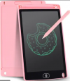 8.5inch Ηλεκτρονικός πίνακας εγγραφής LCD για σημειωσεις , ζωγραφικη για ολες τις ηλικιες (Ροζ χρωμα) (ΟΕΜ)