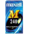 Βίντεο κασέτα MAXELL τύπου M διάρκεια 240λεπτά