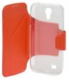 Book Case Ancus Classic for Samsung i9505/i9500 Galaxy S4 Orange (Ancus)