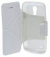 Book Case Ancus Classic for Samsung i9195/i9190 Galaxy S4 Mini White (Ancus)
