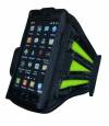 Sports Armband Case XL for large various phones Black / Green Sports Armband Case XL for large various phones Black / Green