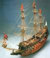 V.RARE WOODEN SHIP SIZE EXTRA LARGE  HMS SOVEREIGN OF THE SEAS A MUSEUM QUALITY