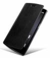 Δερμάτινη Stand/Θήκη για Alcatel One Touch Idol X Plus 6043D Μαύρο (OEM)