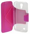 Book Case Ancus Classic for Samsung i9505/i9500 Galaxy S4 Magenta (Ancus)