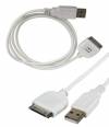 2IN1 USB Sync Charger Cable For Creative Zen Vision:M